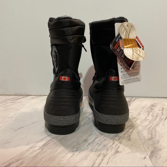 New! Pajar Selma Waterproof Black Duck Boot 8L US - Picture 3 of 14